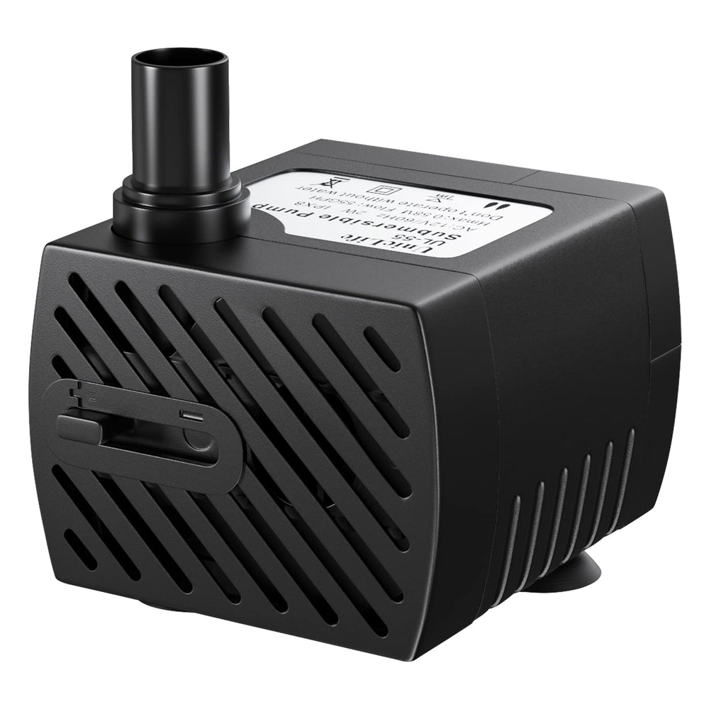 Uniclife pet pump 60gph compact for small fountains delivers steady flow.