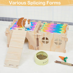 Unicorn Catcher Hideout extra-large size provides ample space for pets.