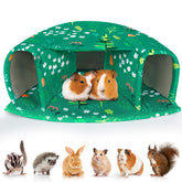 Unicorn Catcher Guinea Pig Hideout front view highlights a sturdy, cozy retreat.