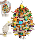Unimaxlink parrot-toy coconut-shell for safe chewing and beak conditioning