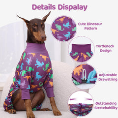 UNIPUP postoperative dog pajamas designed for large dogs with secure coverage