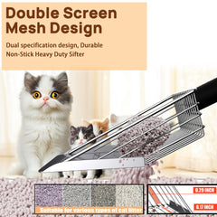 UNISOLODECHO non-slip handle provides comfortable grip during multi-cat use