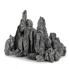 Unocho Seiryu Rock natural formation adds unique aquascape texture.