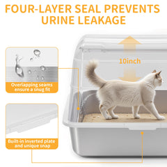 UNZIPE interior anti-leak design helps prevent spills.