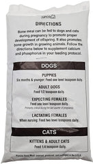 UPCO bone meal dosing spoon image for precise feeding and easy mixing
