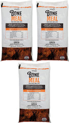 UPCO Bone Meal Powder packaging closeup shows calcium and phosphorus support for pets