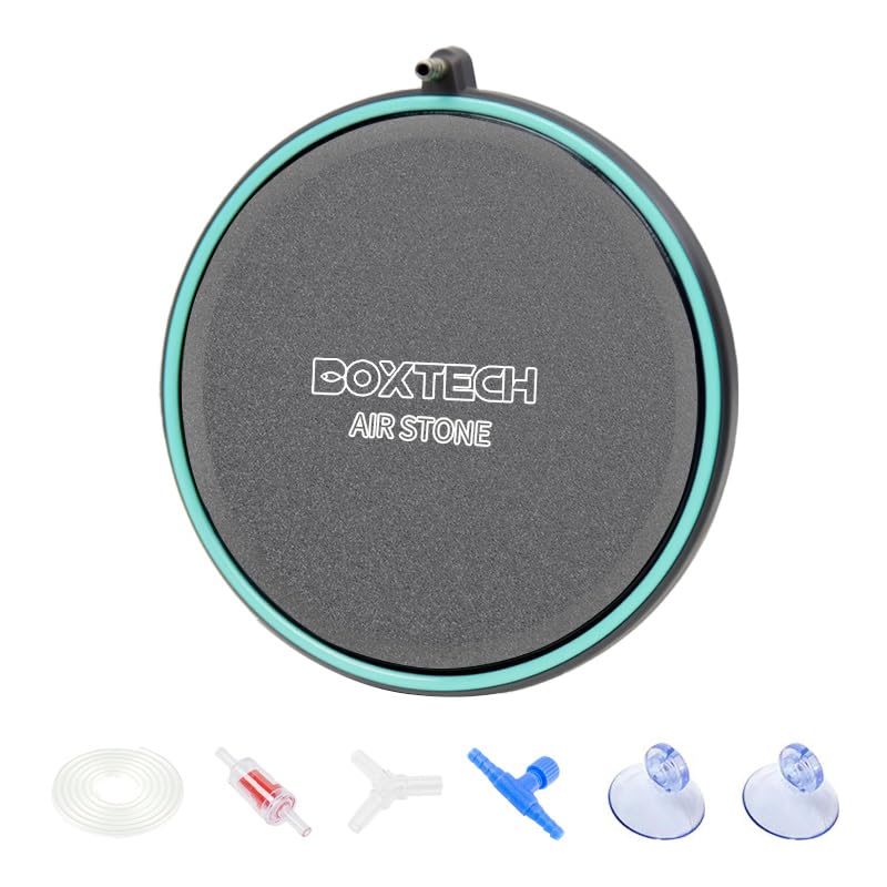 UPETTOOLS 5-2-inch air stone with dense bubbles for oxygen-rich large aquariums.