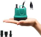 UPETTOOLS submersible water pump closeup for compact, quiet operation.