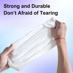 UPFAS bathroom trash bin liner keeps small bins clean.