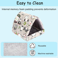 UPINS hideout interior with PP cotton helps it stay upright after washing.