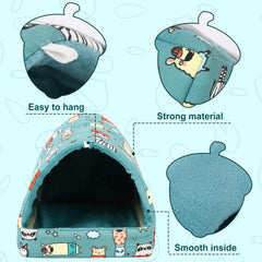 UPINS guinea pig hideout machine washable for simple cleaning