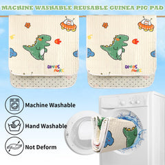 UPINS guinea pig liner material soft cotton fabric for a comfortable sleeping surface.