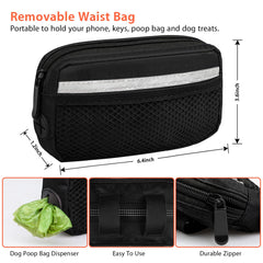 Uppetly dual-bungee leash provides shock absorption for comfortable control