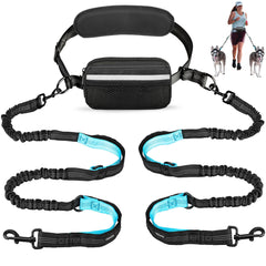 Uppetly hands-free leash waist belt enables hands-free walks and mobility.