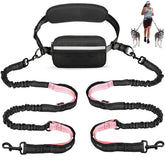 Uppetly hands-free leash waistbelt enables hands-free walking while you run with your dog.