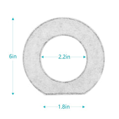 Upsky replacement filter packaging is individually sealed to preserve quality
