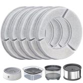 Upsky replacement filter closeup highlighting activated carbon for cleaner water taste