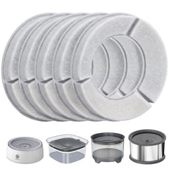 Upsky replacement filter closeup highlighting activated carbon for cleaner water taste