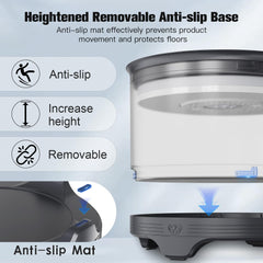 UPSKY water-level visible bowl lets you monitor hydration at a glance.