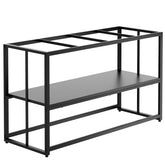 Urban Deco fish tank stand front view showing sturdy 900 lb capacity for large aquariums