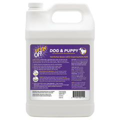 Urine OFF bio-enzymatic cleaner spray in action for pet messes