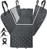 URPOWER 6-in-1 back seat hammock demonstrates versatile dog car protection on travels.
