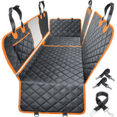 URPOWER dog car seat cover hammock full setup improves backseat protection and comfort