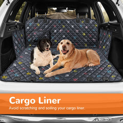 URPOWER nonslip back seating cover with anchors prevents shifting for safety.