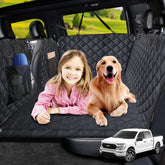 URPOWER XL back seat extender on seat provides comfortable space for dogs and owners.