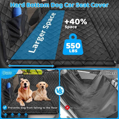 URPOWER XL hard bottom supports large dogs for stable travel.