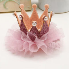 Ushang Pet princess costume lace close-up with delicate flowers