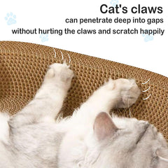 UUig scratcher large size invites cats to stretch and relax.