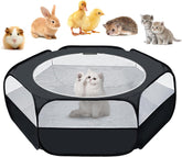 UWE Small Animal Playpen with cover top for safe indoor and outdoor use