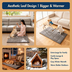 Vagascape dog heating pad waterproof shell keeps pads dry in indoor or outdoor environments