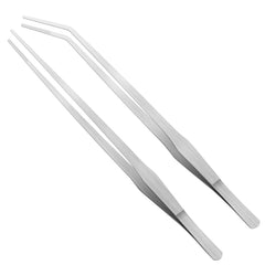 Vaincre long tweezers straight 38cm for precise aquarium feeding.