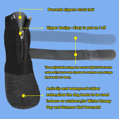 VALFRID anti-slip dog socks bottom prevent slips on slick indoor floors
