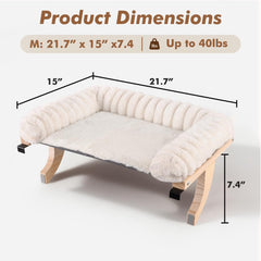 Valigogo window lounge bathed in sun, inviting birds and cozy contentment.