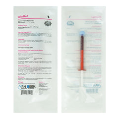 Van Beek Natural Science DiaGel kittens bottle demonstrates quick digestive support.