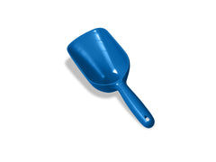 Van Ness cat and dog food scoop in cream shows precise 1-cup portions for meals.