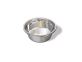 Van Ness small lightweight stainless steel dog bowl hero shot shows compact design for small dogs.