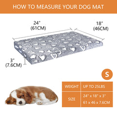 VANKEAN bed mat canvas-side helps stay cool in summer