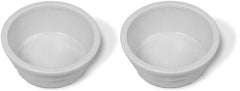 Van Ness heavyweight crock dish 20oz demonstrates sturdy, food-safe feeding for cats and small dogs.