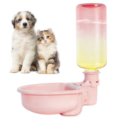 Vannon 16oz pet water bottle outside cage for easy refilling
