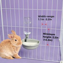 Vannon anti-overflow splash-proof design reduces spills during pet drinking