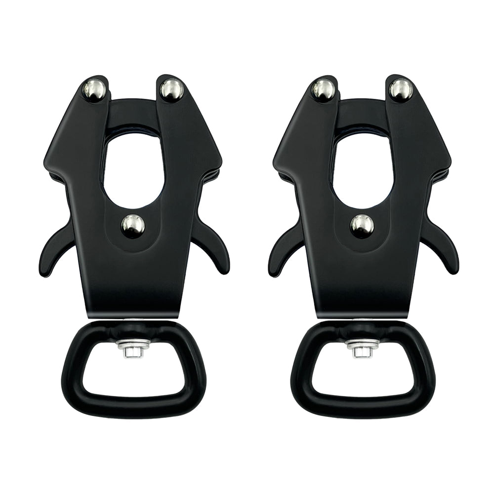 VANQOU frog clip 2pcs side view for quick leash attachment