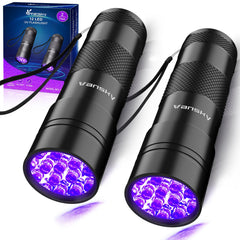 Vansky blacklight flashlight detects hidden carpet stains for easier cleaning