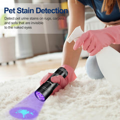 Vansky blacklight helps spot scorpions at night for safer outdoor checks