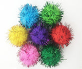 VAPKER sparkle balls poms for cats encourage a playful chase and exercise.