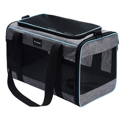 Vceoa-mesh-ventilation-windows promote airflow and pet comfort during travel
