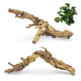 VCEPJH reptile branches natural pomegranate wood close-up texture for enriched habitat
